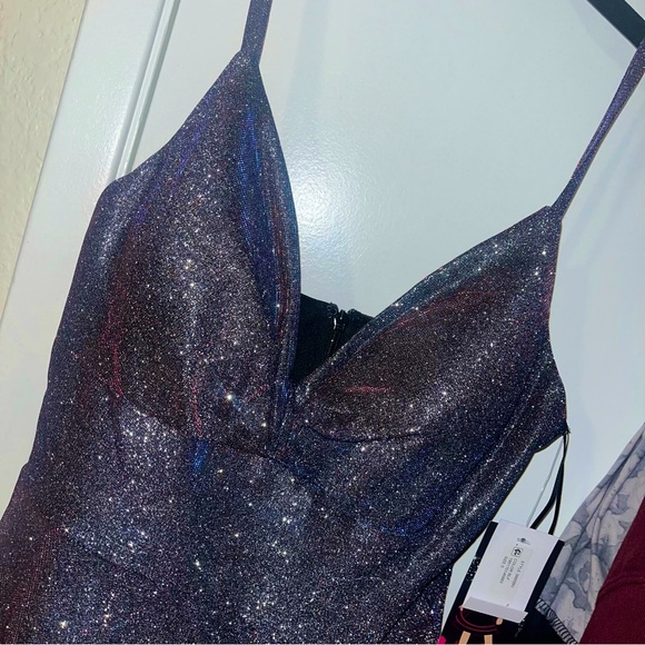 Chrome Sparkle Dress - Picture 2 of 4